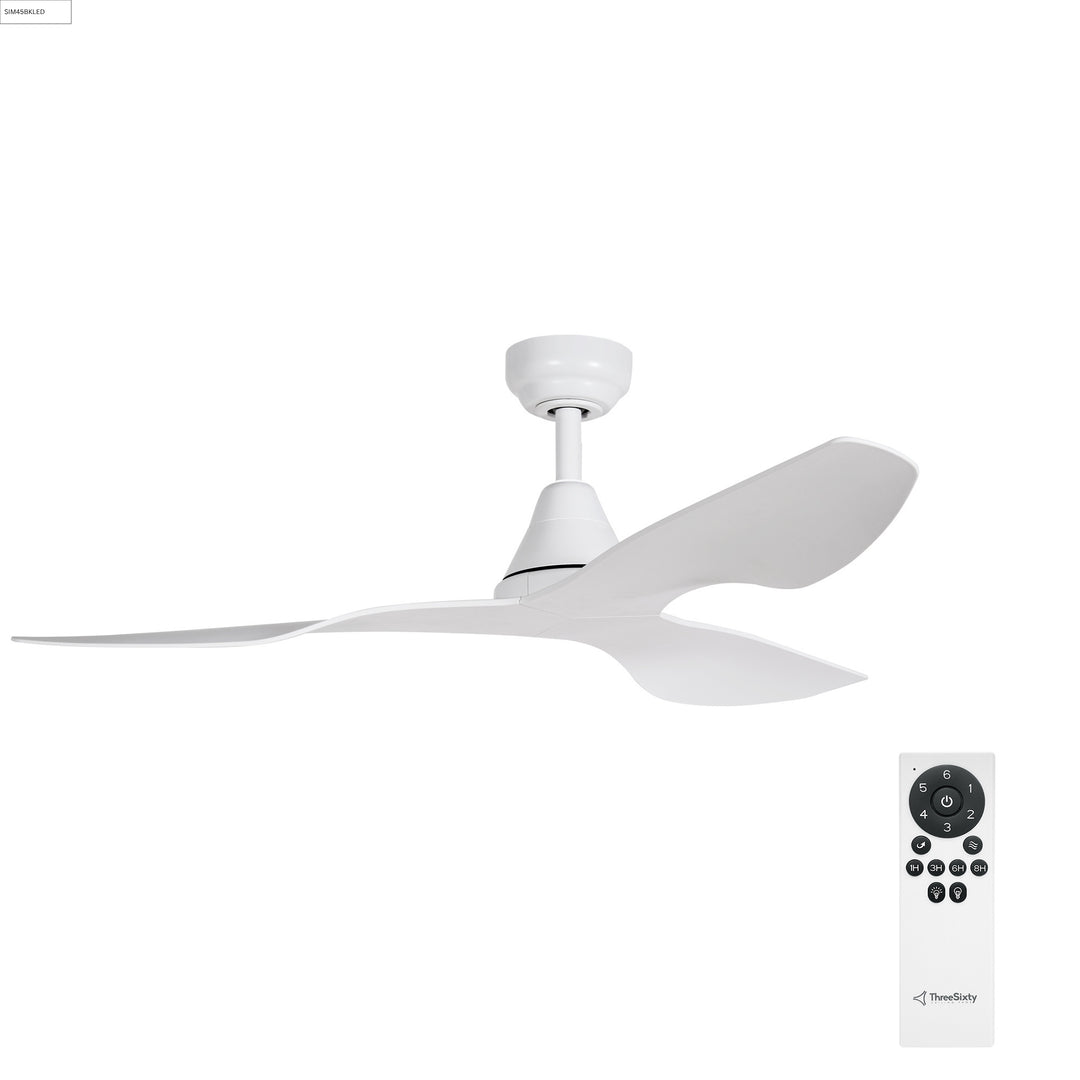 Simplicity DC Ceiling Fans 45" (114cm)