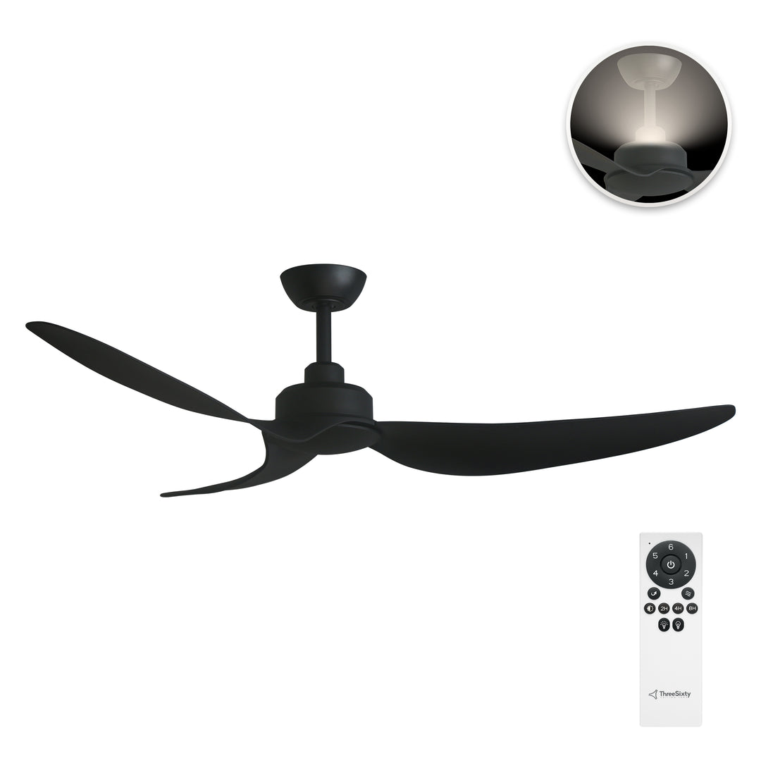 Trinity DC Ceiling Fan 56" (142cm) with Uplight