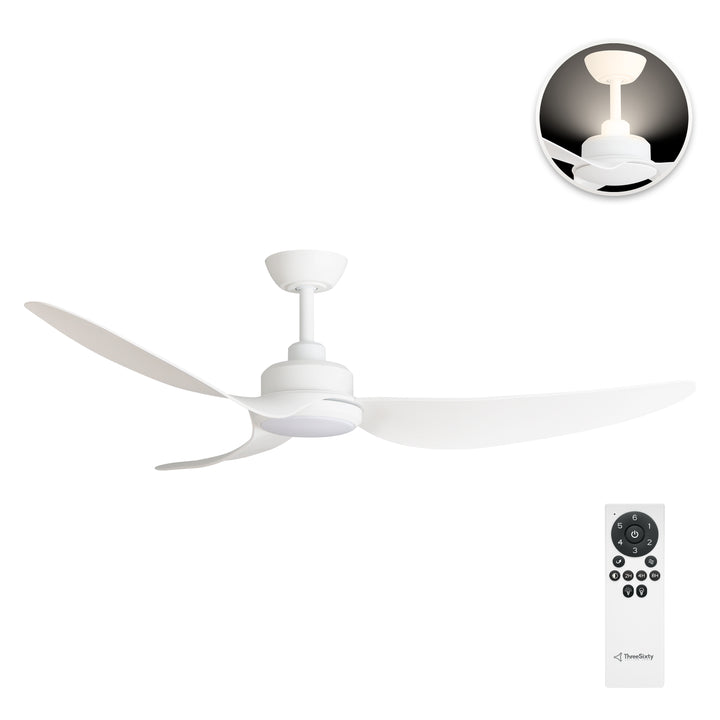 Trinity DC Ceiling Fan 56" (142cm) with Uplight