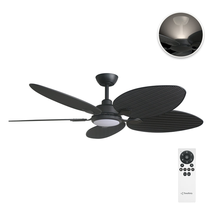 Tropicana DC Ceiling Fan with Uplight 56" (142cm)