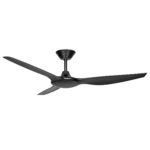 56" Delta DC Ceiling Fan in Black