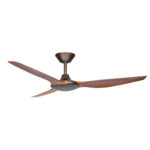 56" Delta DC Ceiling Fan in Oil-rubbed Bronze with Koa blades