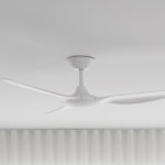 56" Delta DC Ceiling Fan in Matte White