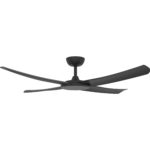 56" FlatJET DC Ceiling Fan in Black