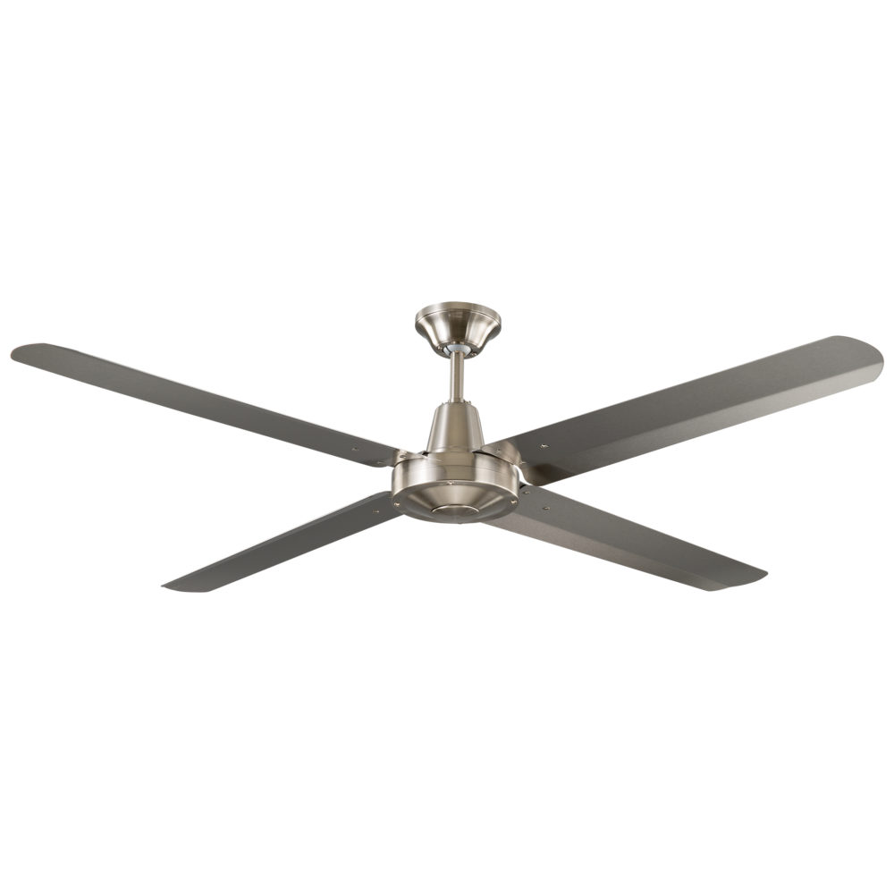 52" Velocity Ceiling Fan in Brushed Chrome