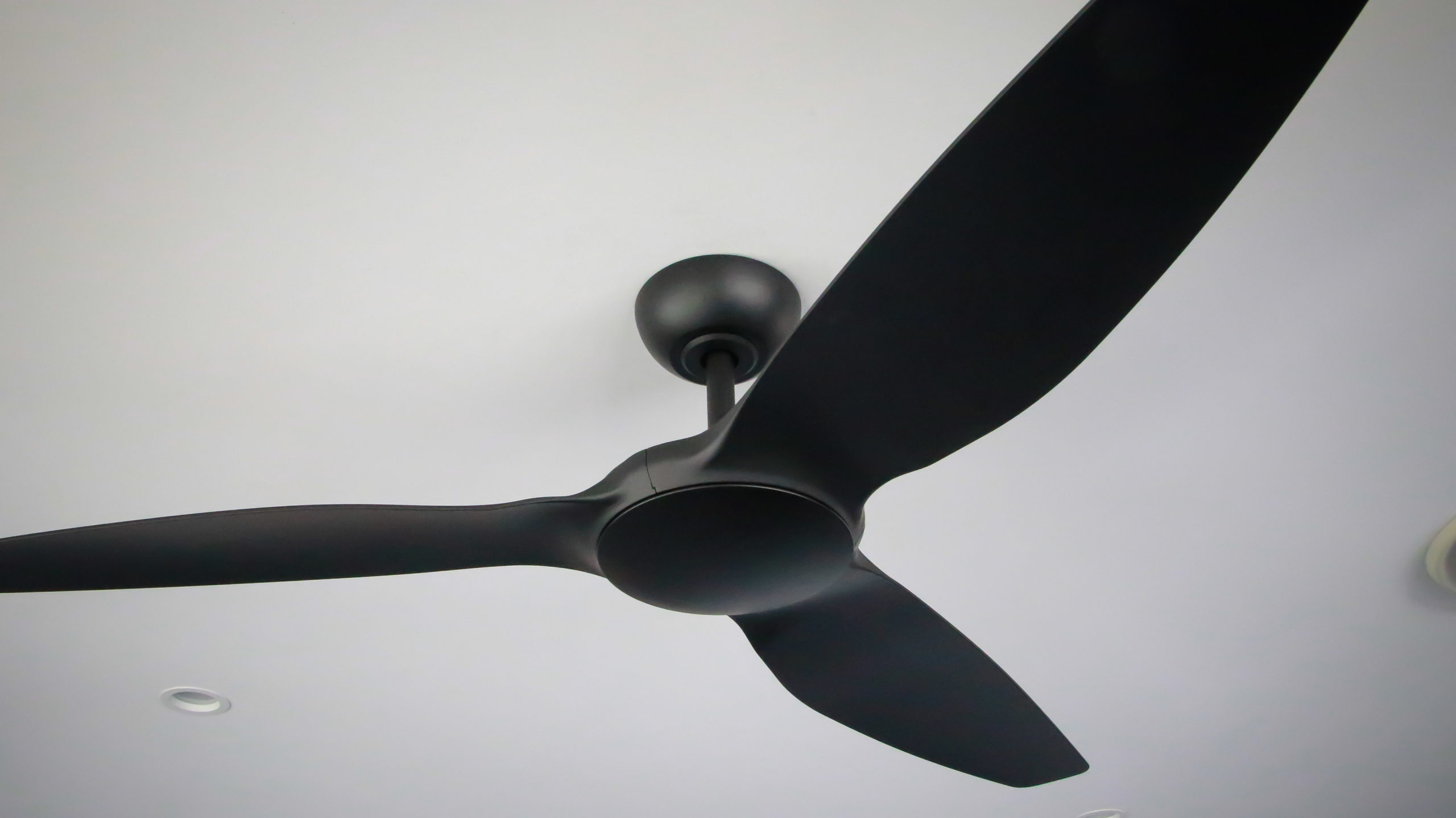 60" Flume Ceiling Fan in Black