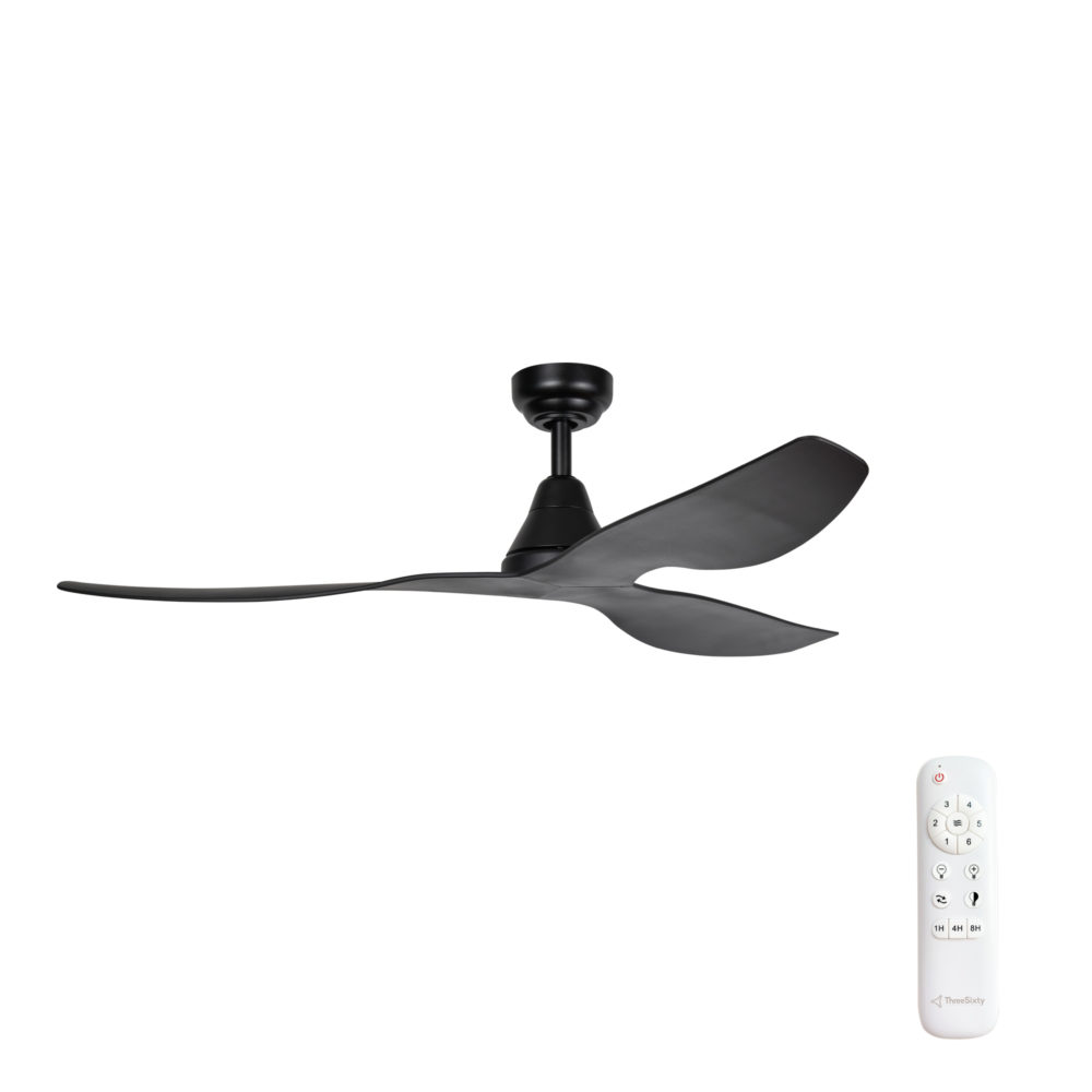 52" Simplicity DC Ceiling Fan & Remote Control