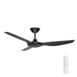 52" Delta DC Ceiling Fan in Black