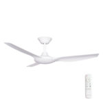 52" Delta DC Ceiling Fan in Matte White