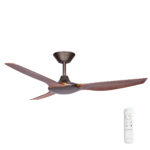 52" Delta DC Ceiling Fan in Bronze/Koa